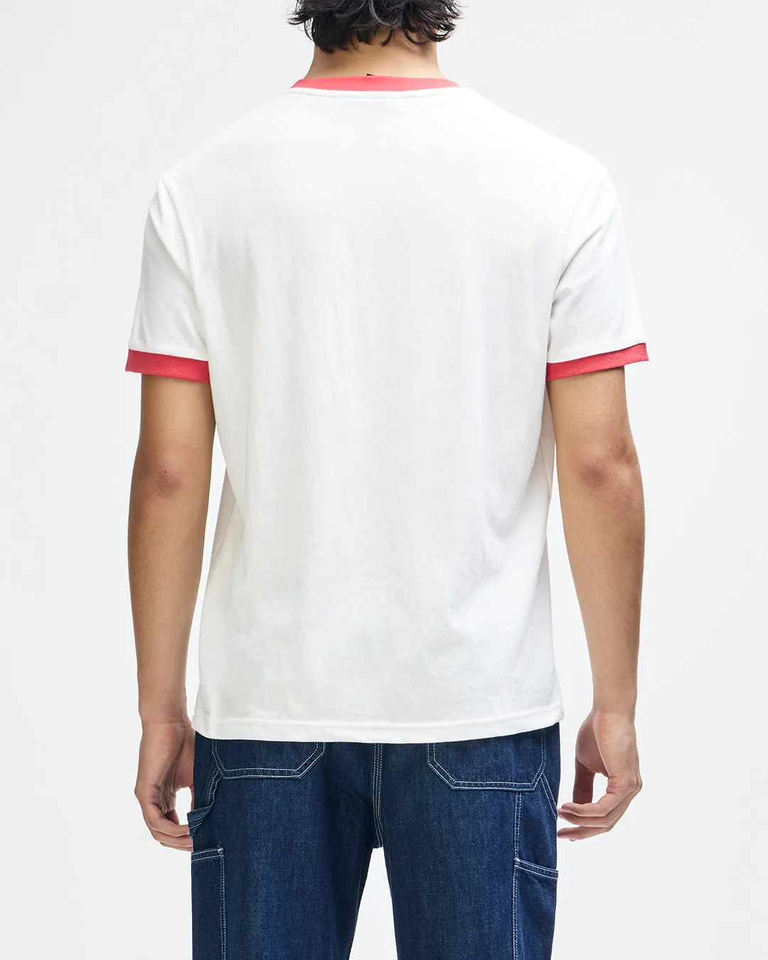 Marsden Ringer Tee - Vintage White sold by Deus Ex Machina product image thumbnail 2