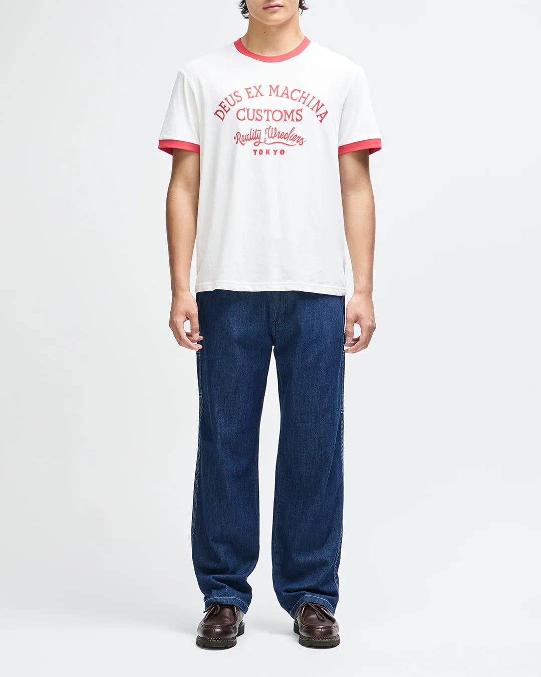 Marsden Ringer Tee - Vintage White sold by Deus Ex Machina product image thumbnail 5