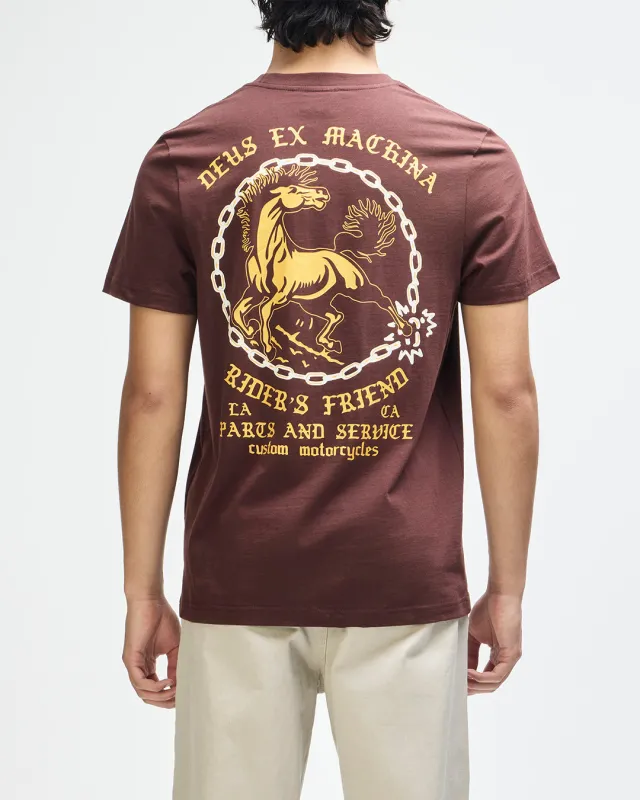 Unchained Tee - Brown made by Deus Ex Machina
