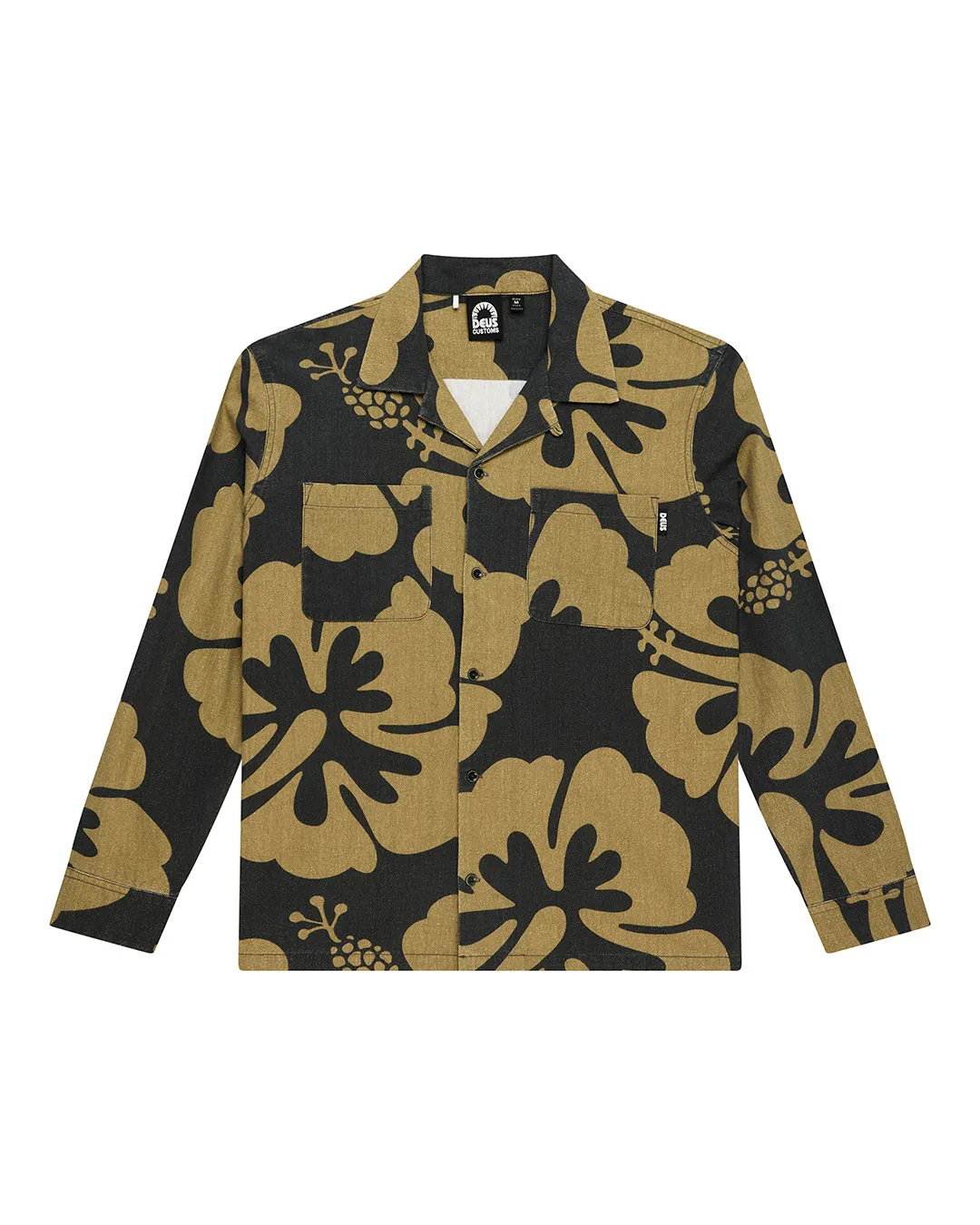 Oahu Ls Shirt - Anthracite Grey sold by Deus Ex Machina product image thumbnail 4