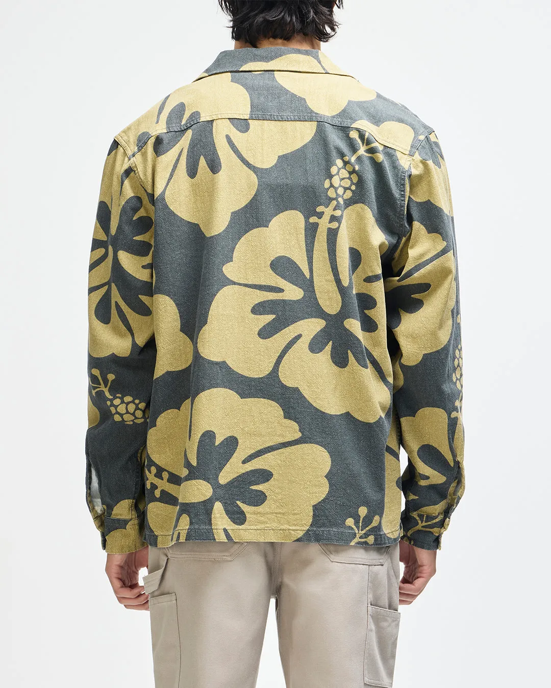 Oahu Ls Shirt - Anthracite Grey sold by Deus Ex Machina product image thumbnail 2