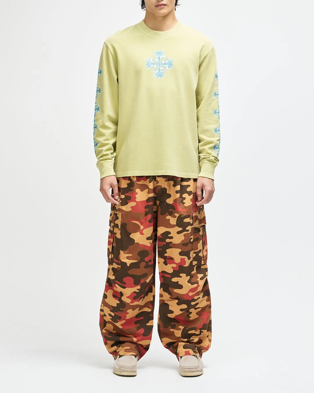 Swivel Ls Tee - Moss Green sold by Deus Ex Machina product image thumbnail 5