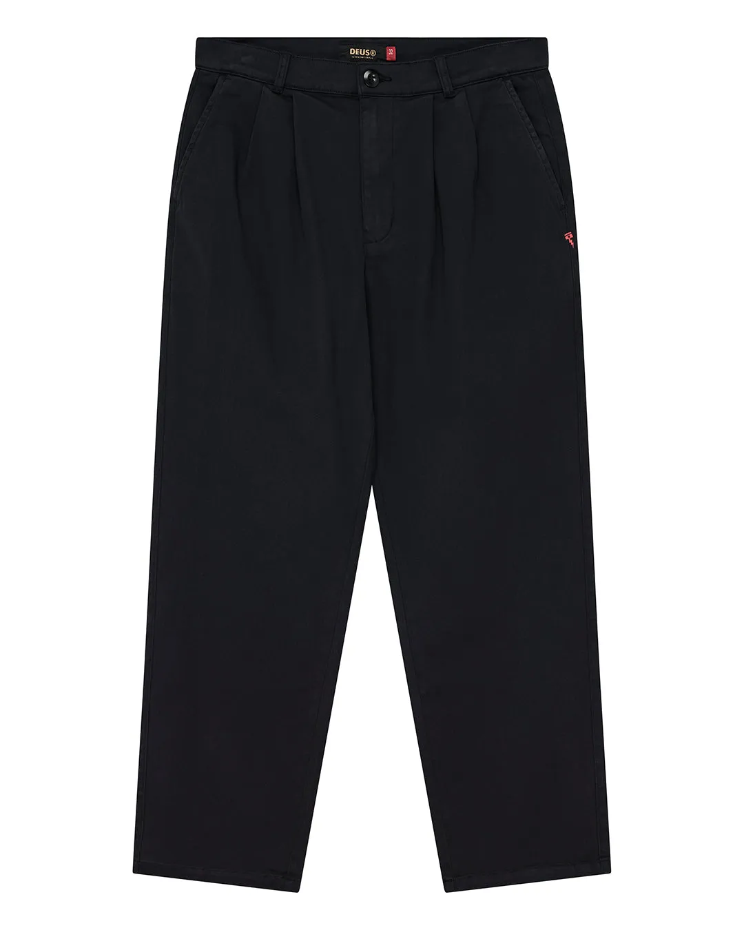 Otto Pleated Pant - Black sold by Deus Ex Machina product image thumbnail 3