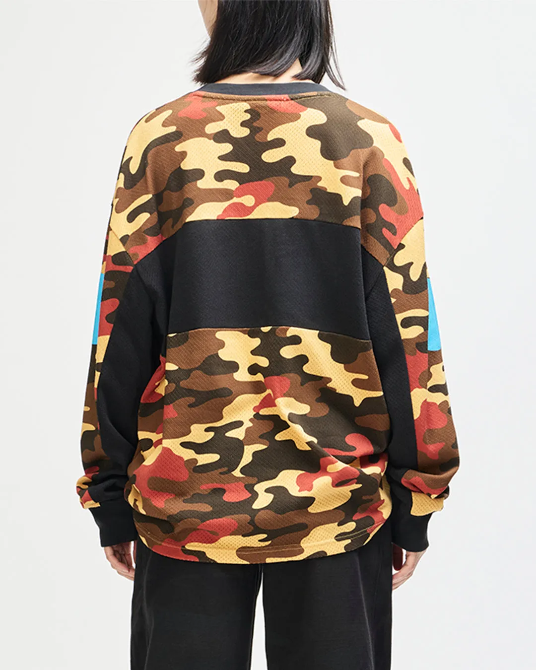 Ombre Moto Jersey - Rust Camo sold by Deus Ex Machina product image thumbnail 4