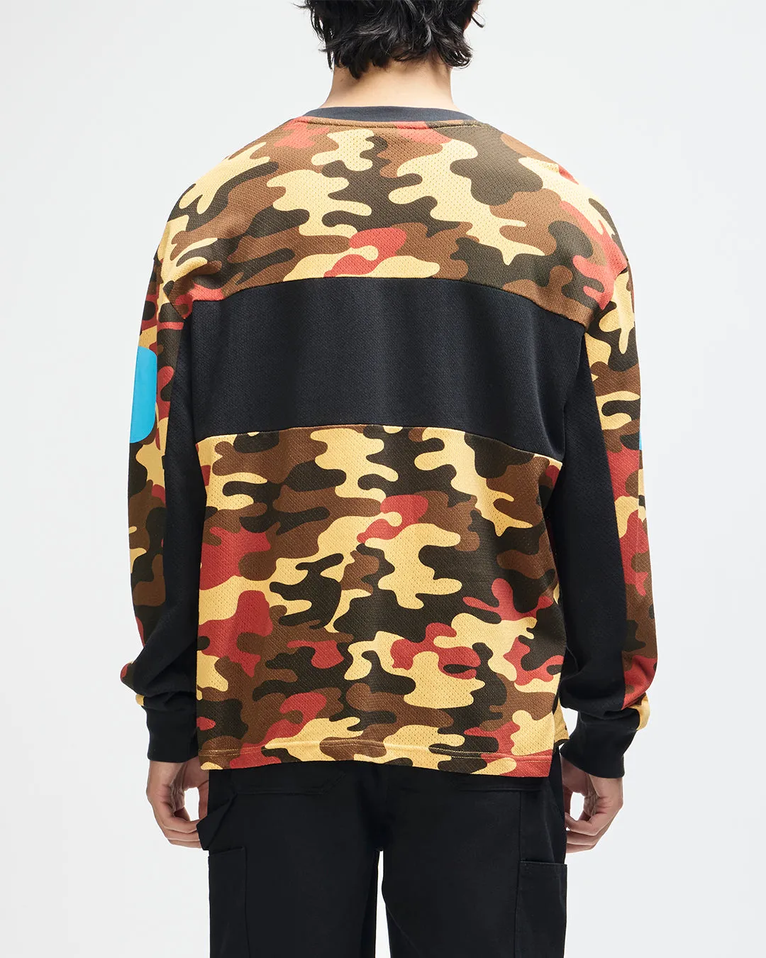 Ombre Moto Jersey - Rust Camo sold by Deus Ex Machina product image thumbnail 2