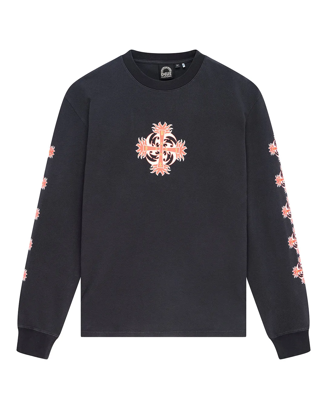 Swivel Ls Tee - Anthracite Grey sold by Deus Ex Machina product image thumbnail 3