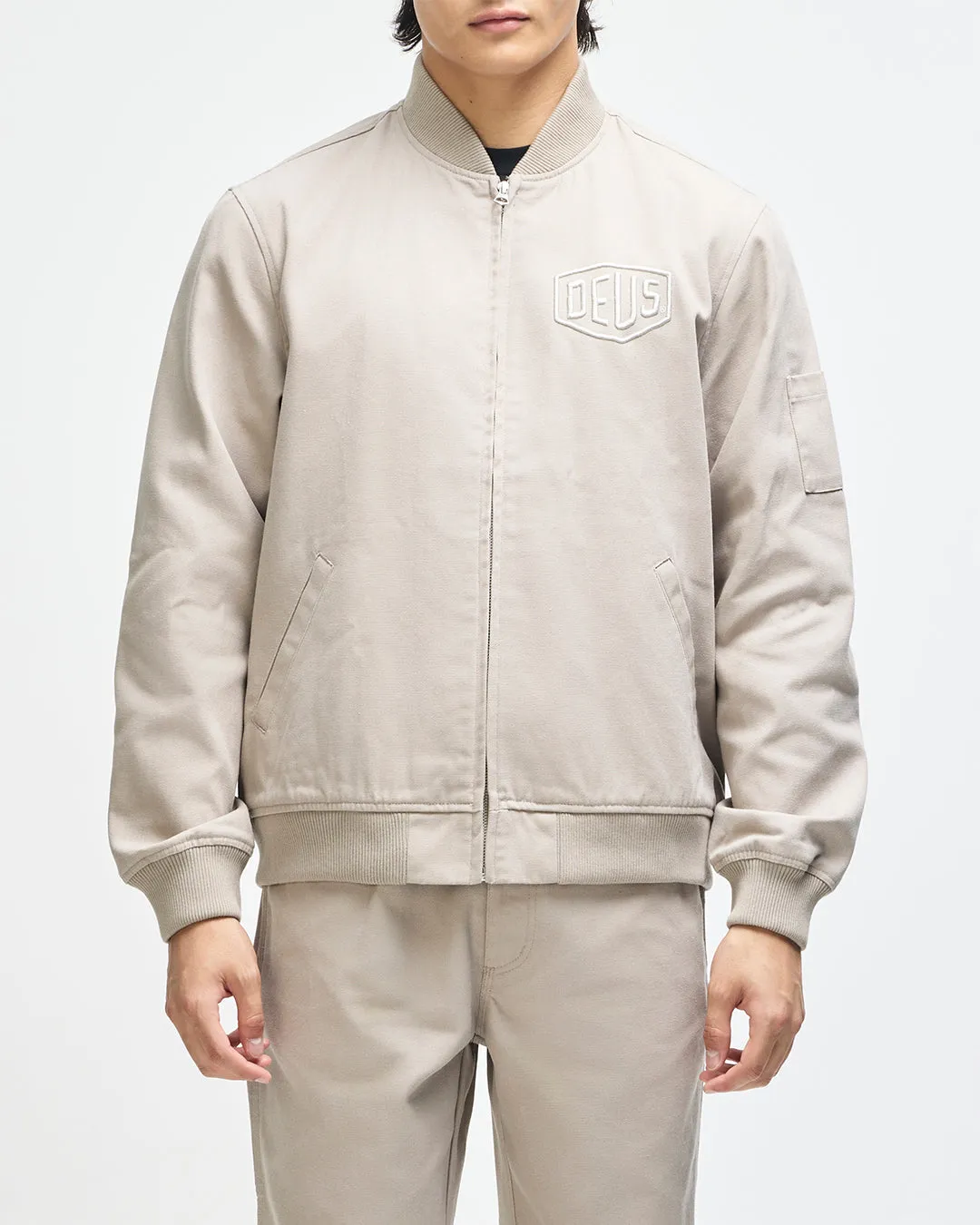 Ryder Work Bomber - Khaki sold by Deus Ex Machina