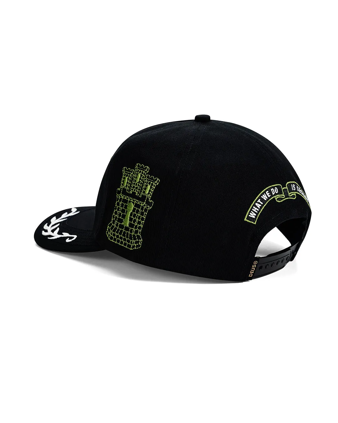 Sacred Crest Cap - Black sold by Deus Ex Machina product image thumbnail 2