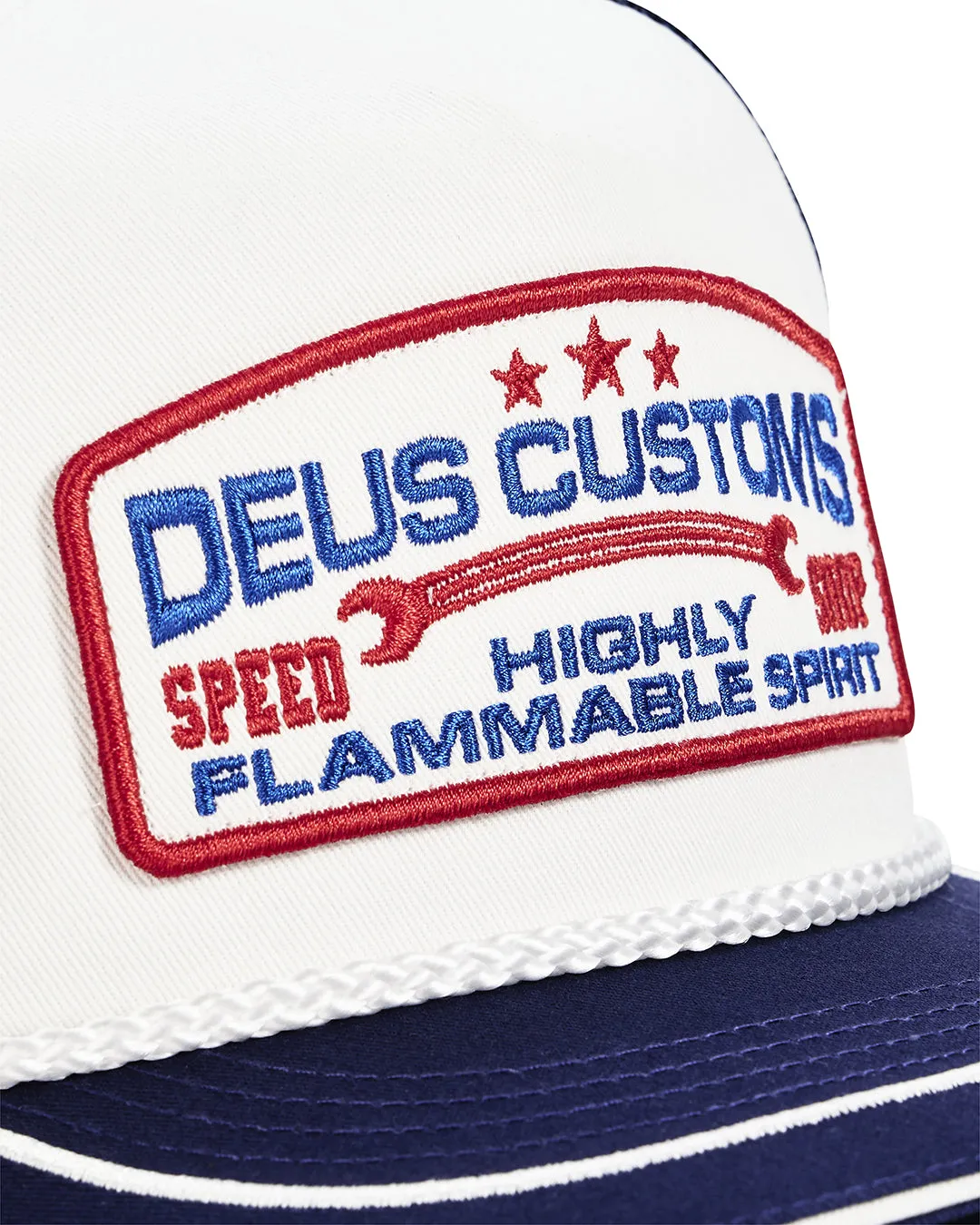 Trife Life Trucker - Mechanic Blue sold by Deus Ex Machina product image thumbnail 3