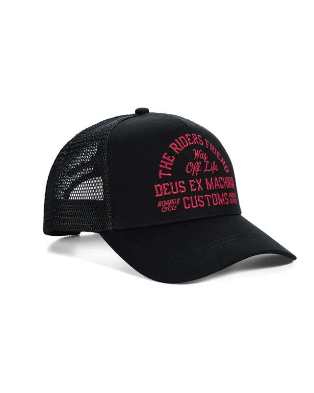 Shook Ones Trucker - Black made by Deus Ex Machina