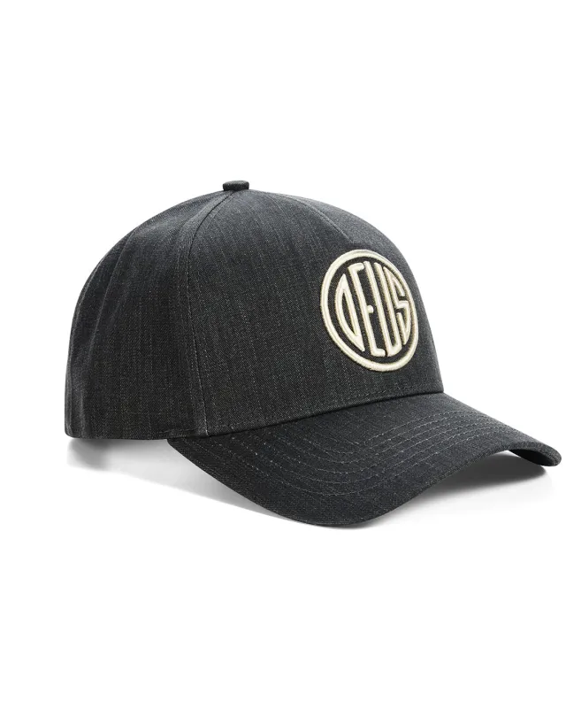 Pill Deboss Cap - Black made by Deus Ex Machina
