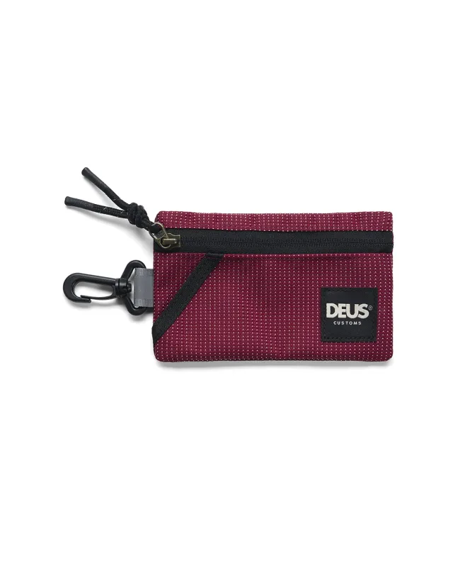 Morris Coin Pouch - Burgundy made by Deus Ex Machina