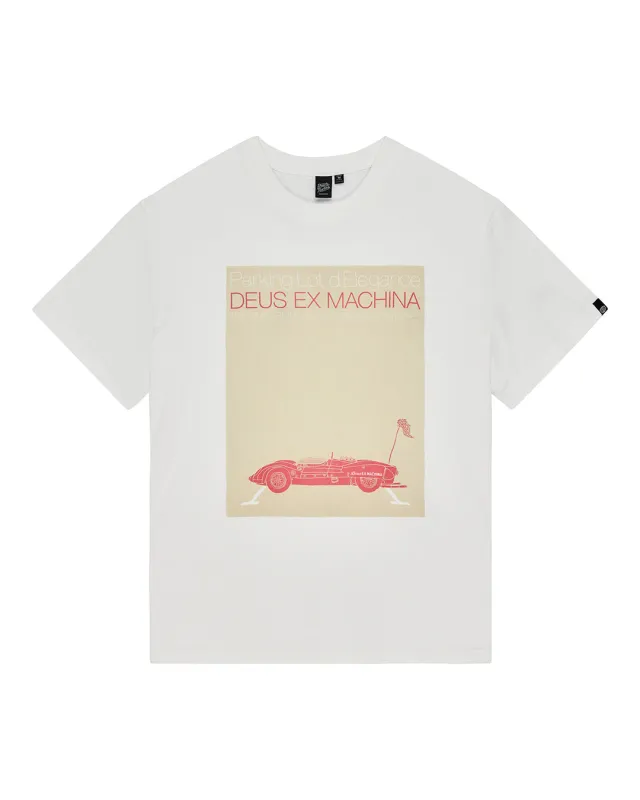 Parking Lot Tee - White made by Deus Ex Machina