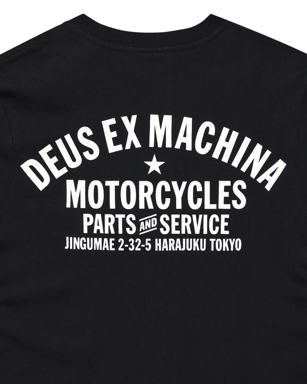 Harajuku Address Tee - Black sold by Deus Ex Machina product image thumbnail 4