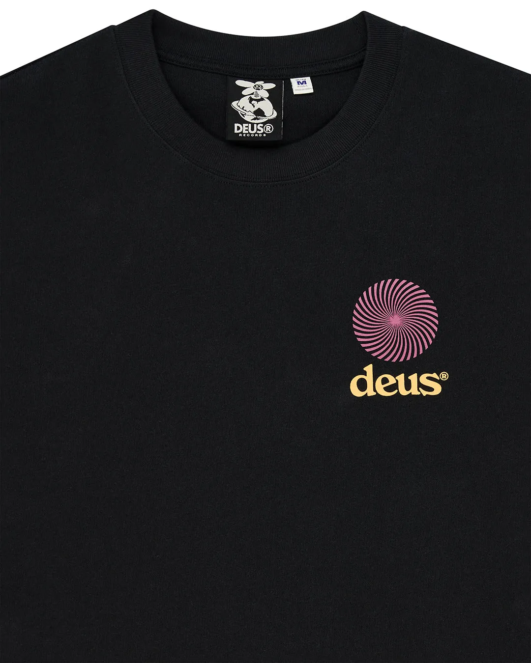 Strata OS Tee - Black sold by Deus Ex Machina product image thumbnail 3