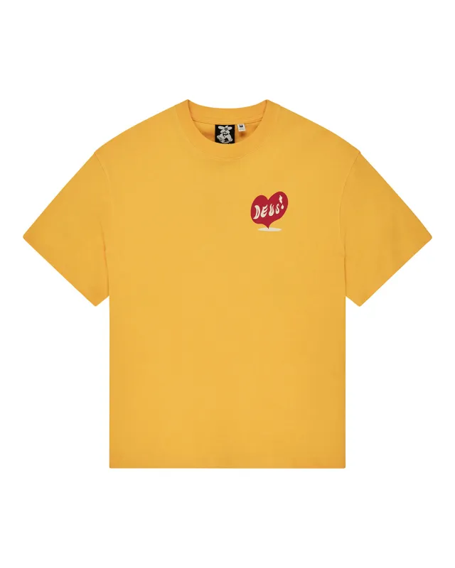 Deep Cut OS Tee - Citrus Orange made by Deus Ex Machina