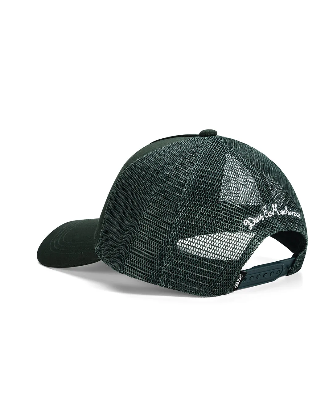 Harajuku Address Trucker - Racing Green sold by Deus Ex Machina product image thumbnail 2