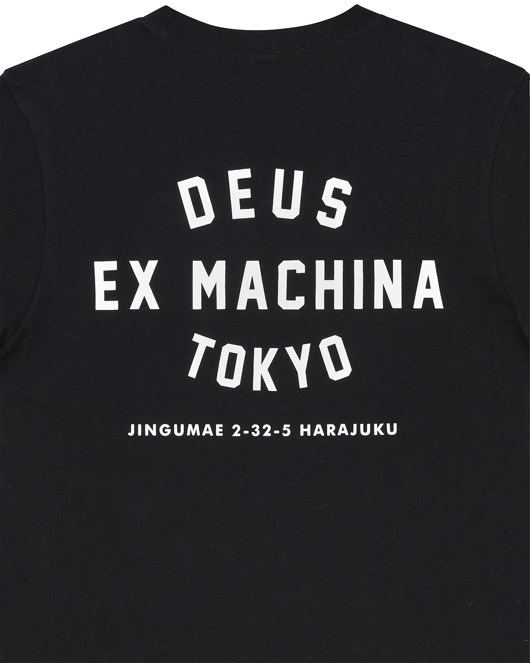 Harajuku Helmet Tee - Black sold by Deus Ex Machina product image thumbnail 4