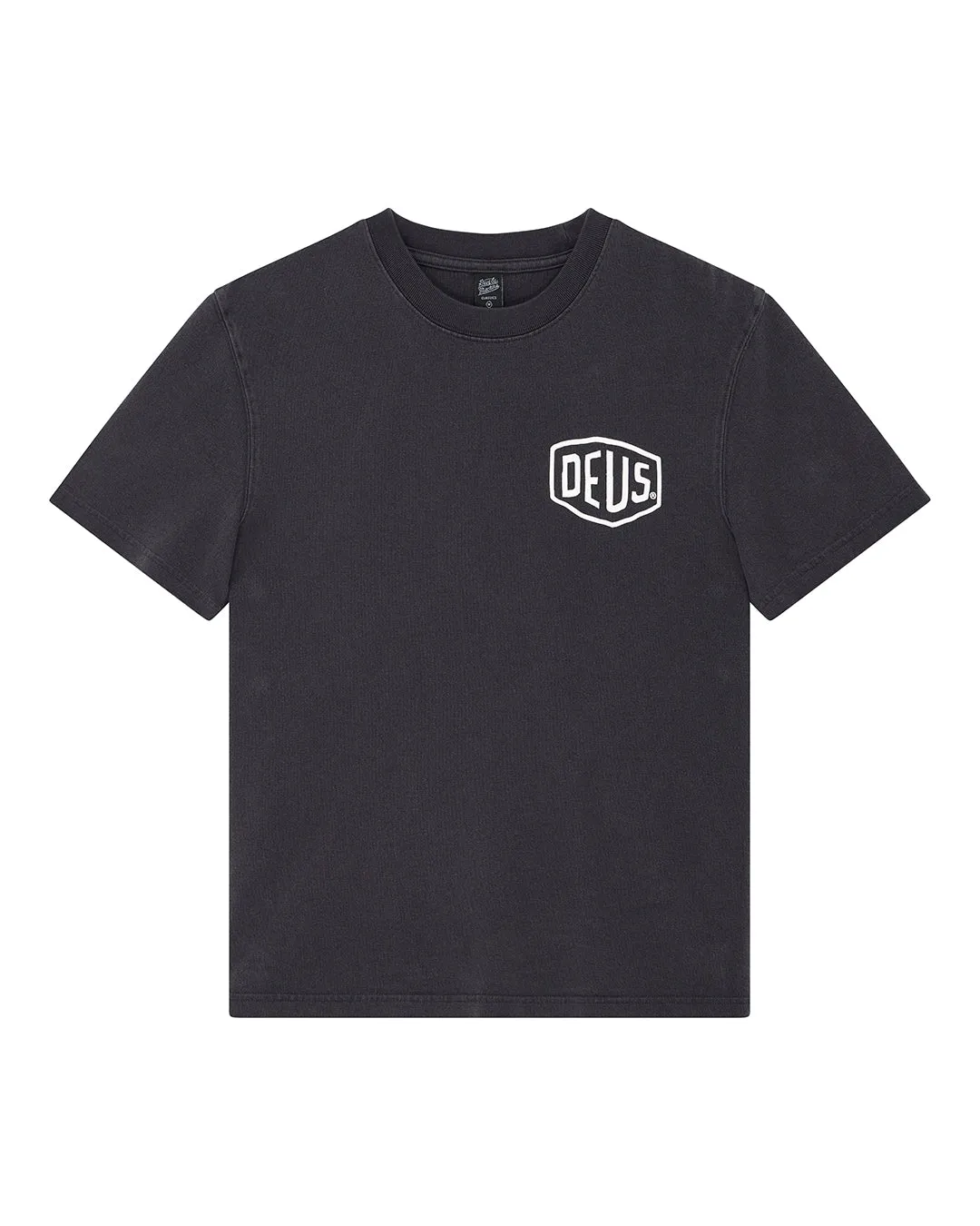 Shield Gd Tee - Black sold by Deus Ex Machina