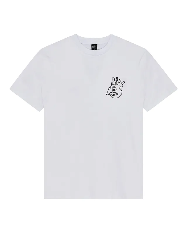 Camperdown Jafar Tee - White made by Deus Ex Machina