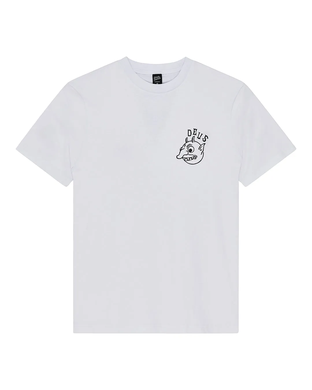 Camperdown Jafar Tee - White sold by Deus Ex Machina