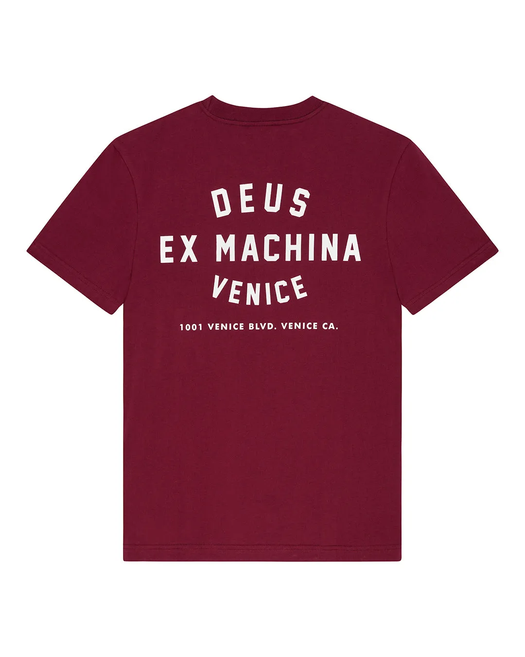 Venice Skull Tee - Burgundy sold by Deus Ex Machina product image thumbnail 2