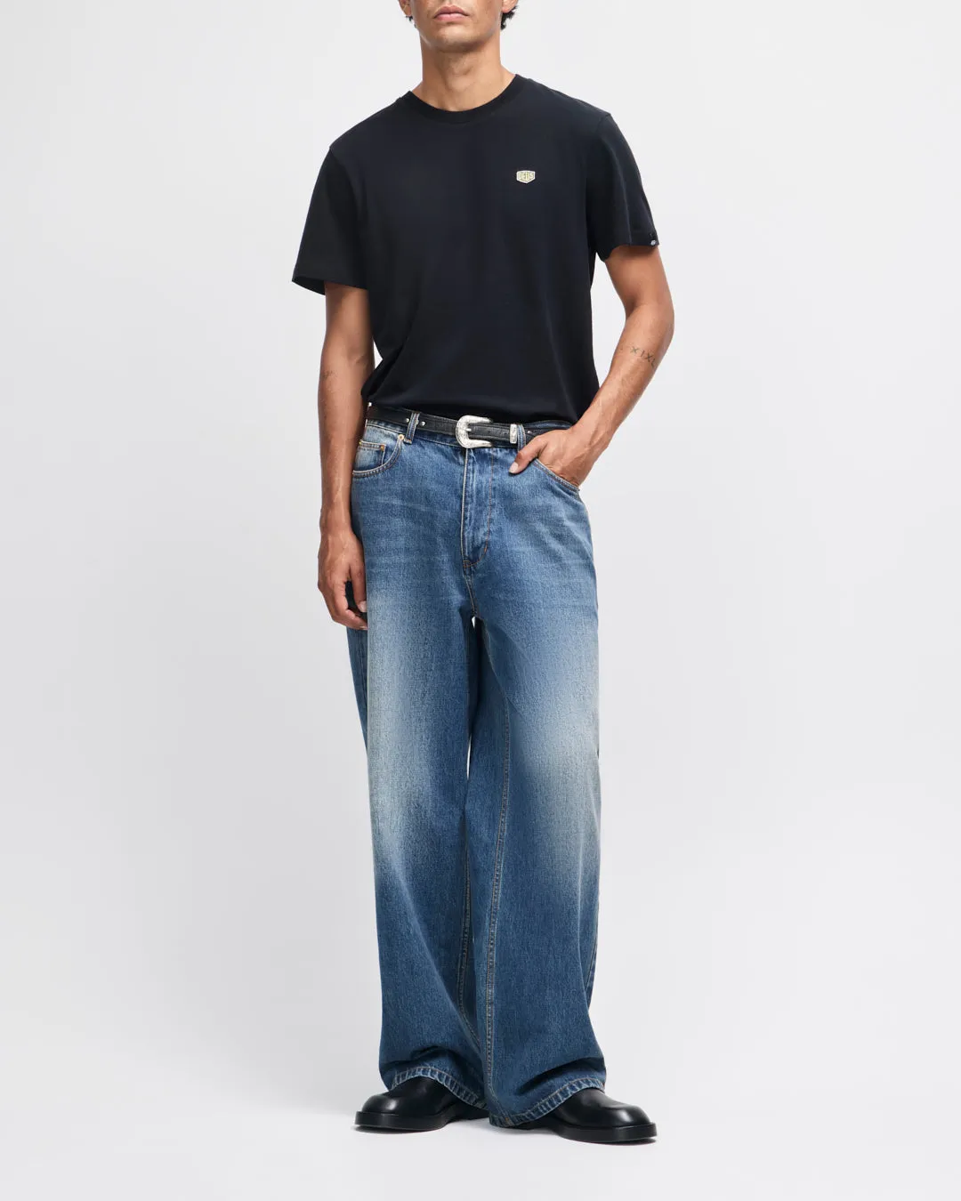 Shield Standard Tee - Black sold by Deus Ex Machina product image thumbnail 5