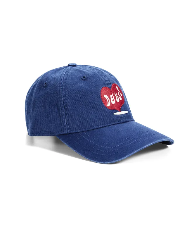 Deep Cut Dad Cap - Limoges Blue made by Deus Ex Machina
