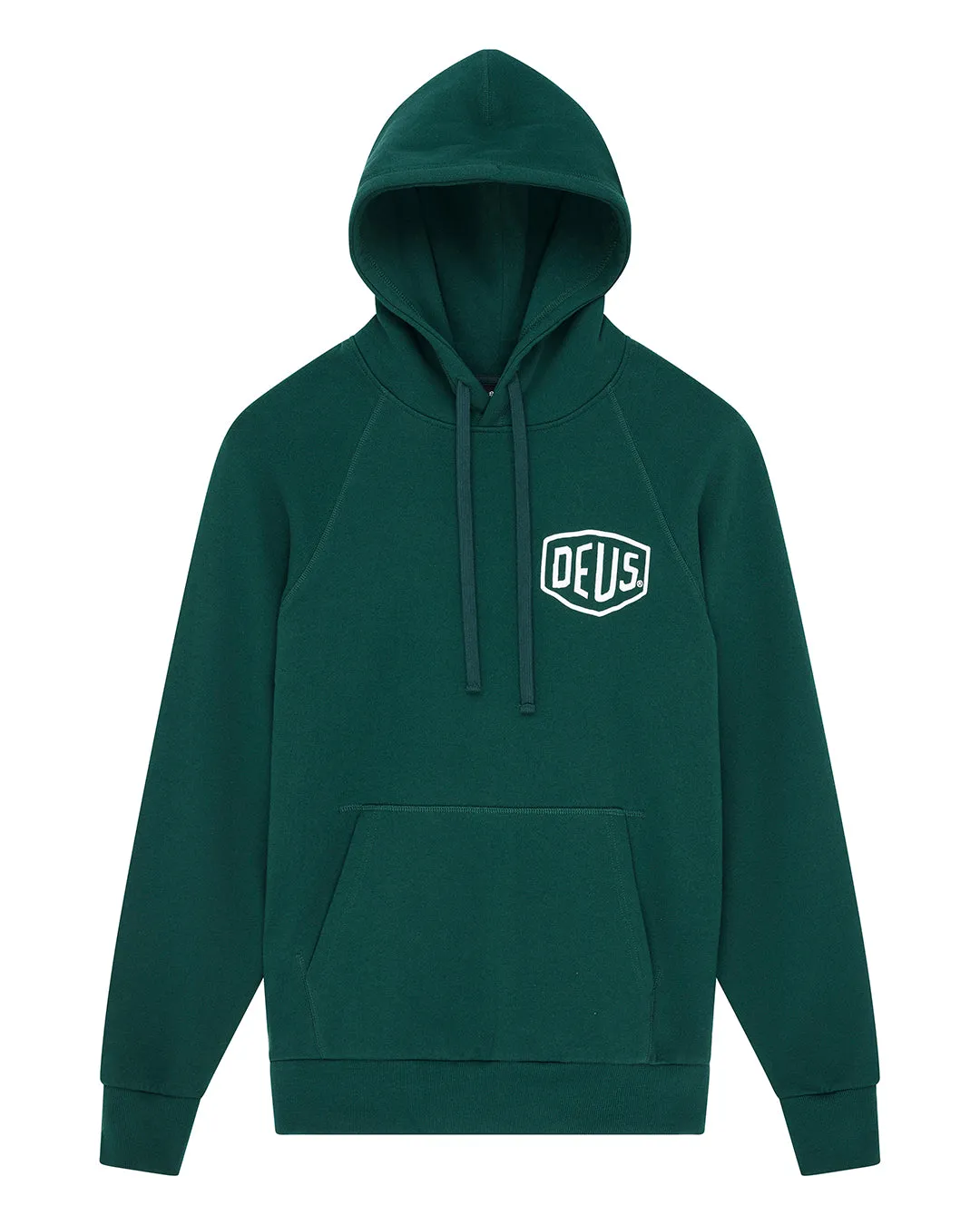 Venice Address Hoodie - Racing Green sold by Deus Ex Machina