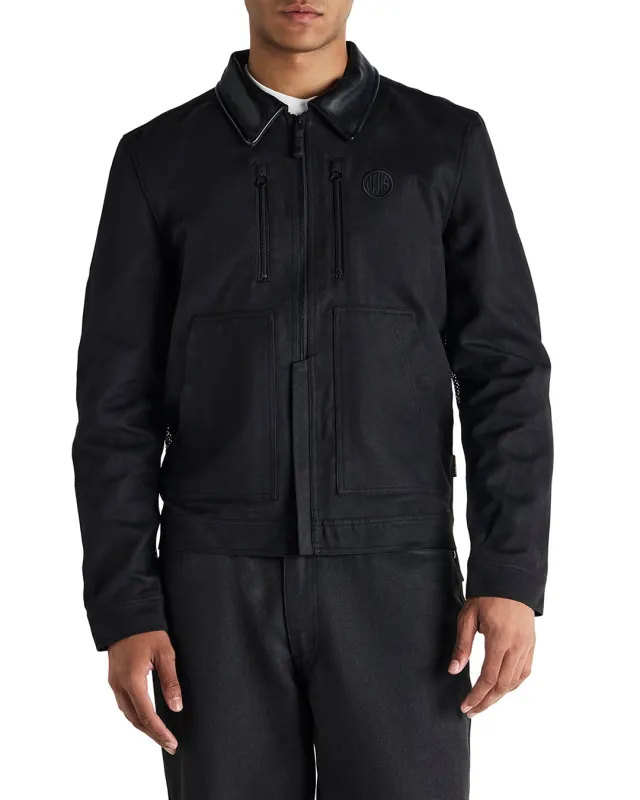 Road Mesh Jacket - Black made by Deus Ex Machina