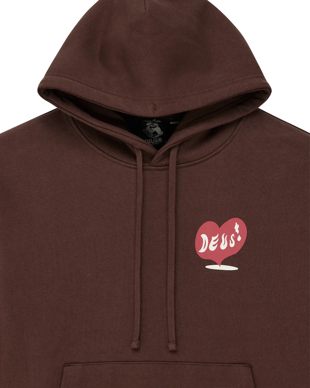 Deep Cut Hoodie - Downtown Brown sold by Deus Ex Machina product image thumbnail 3