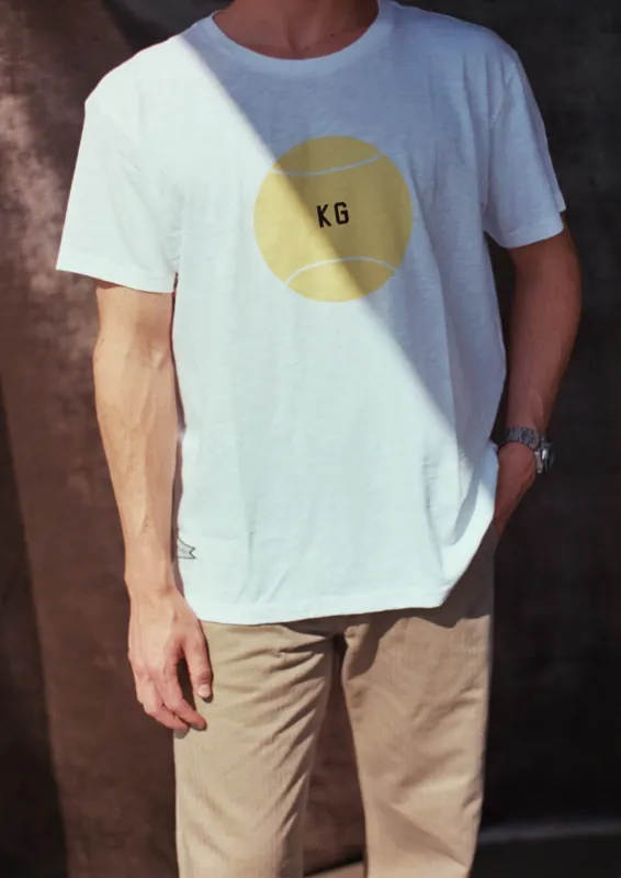 KG Tennis Ball Tee sold by Kennedy Gray
