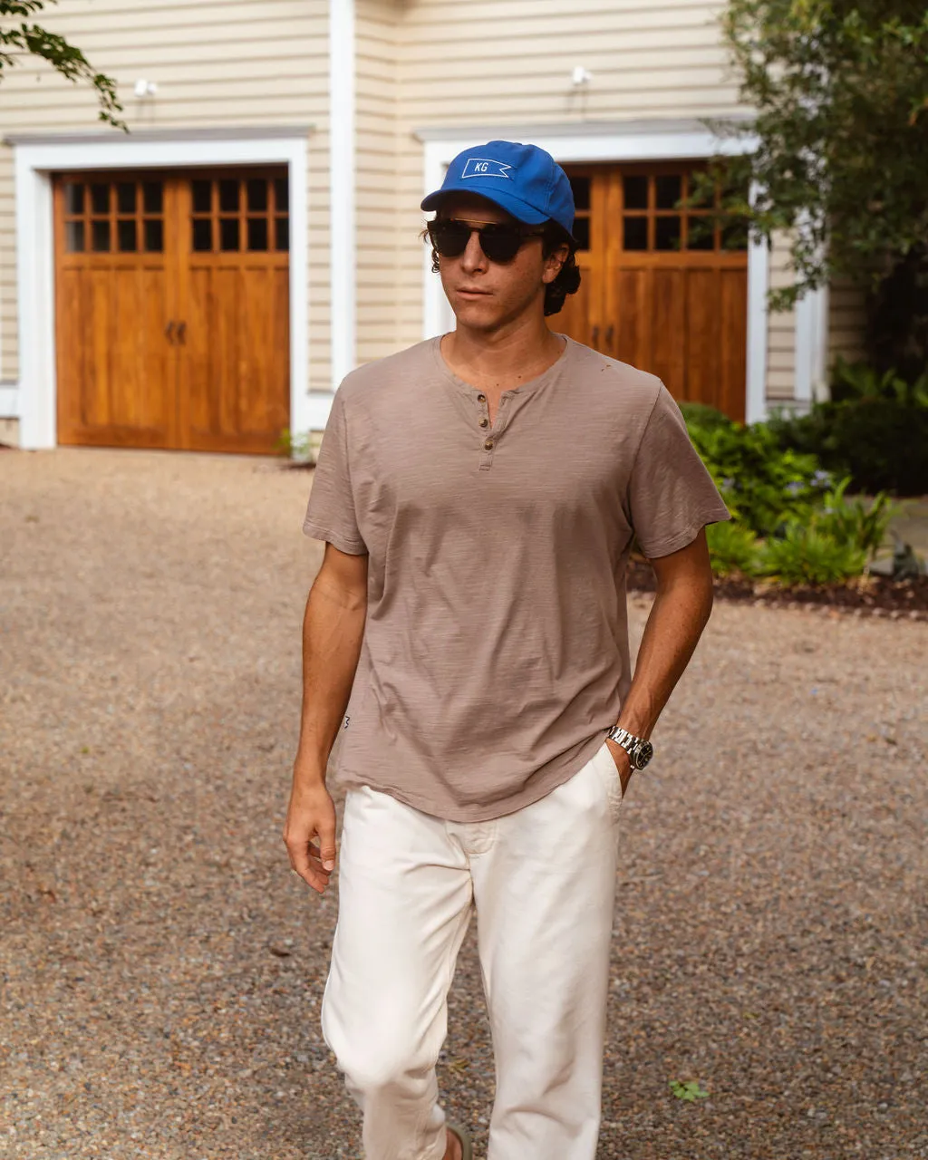Slub Cotton Henley Tee sold by Kennedy Gray product image thumbnail 2