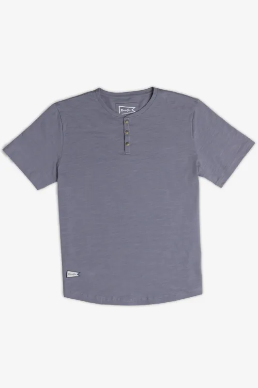 Slub Cotton Henley Tee made by Kennedy Gray