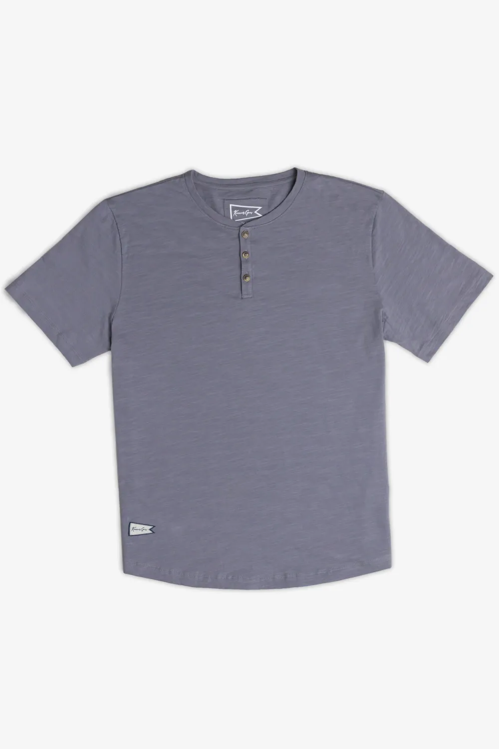 Slub Cotton Henley Tee sold by Kennedy Gray