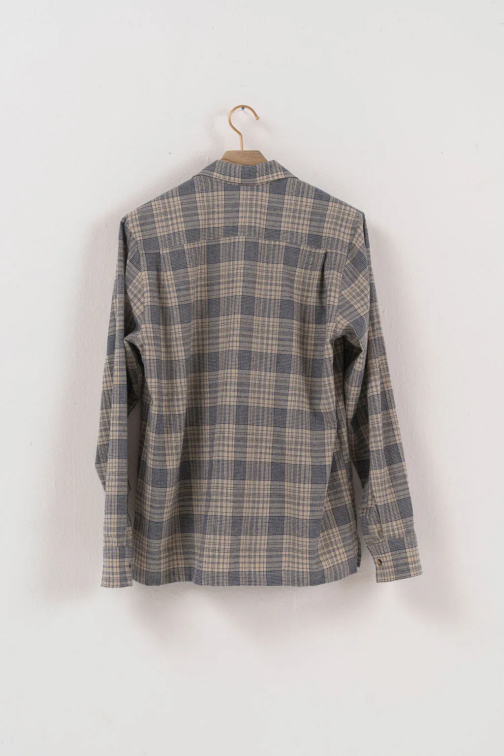 Light Plaid Linen Shirt sold by Kennedy Gray product image thumbnail 3