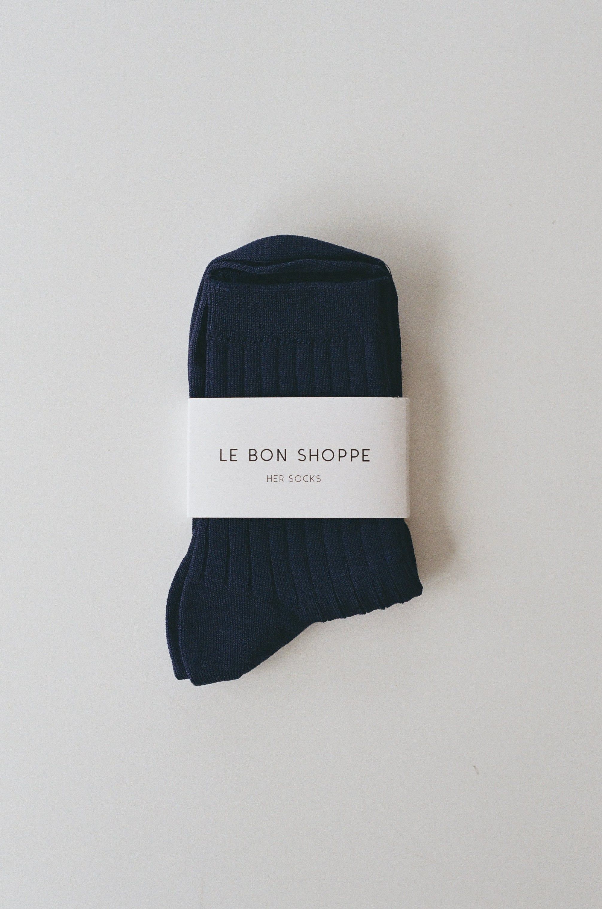 Her Socks By Le Bon - Midnight Blue sold by St. Agni