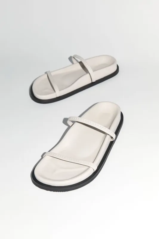 Fine Strap Slide - Cool White sold by St. Agni