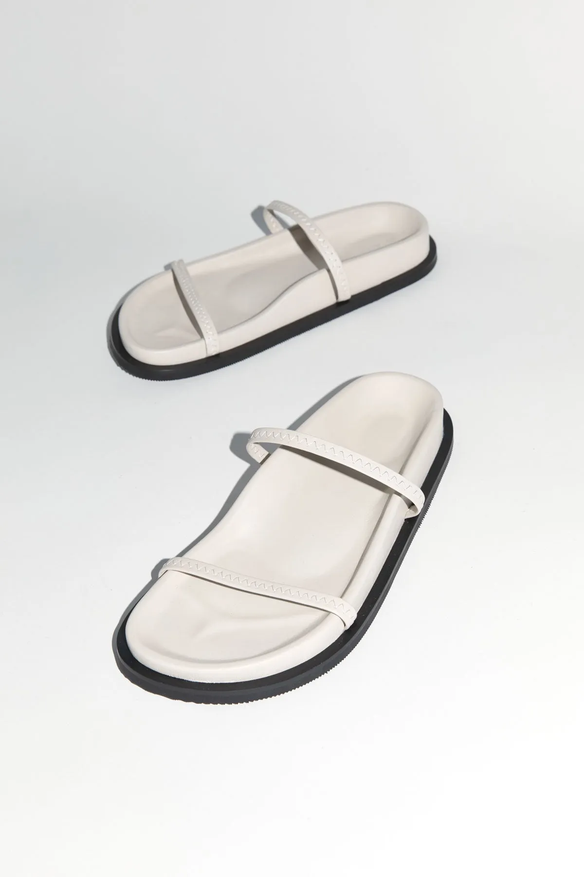 Fine Strap Slide - Cool White sold by St. Agni