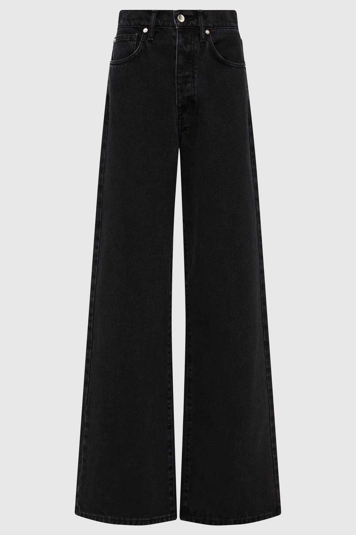 Mid Rise Wide Leg - Washed Black sold by St. Agni product image thumbnail 5