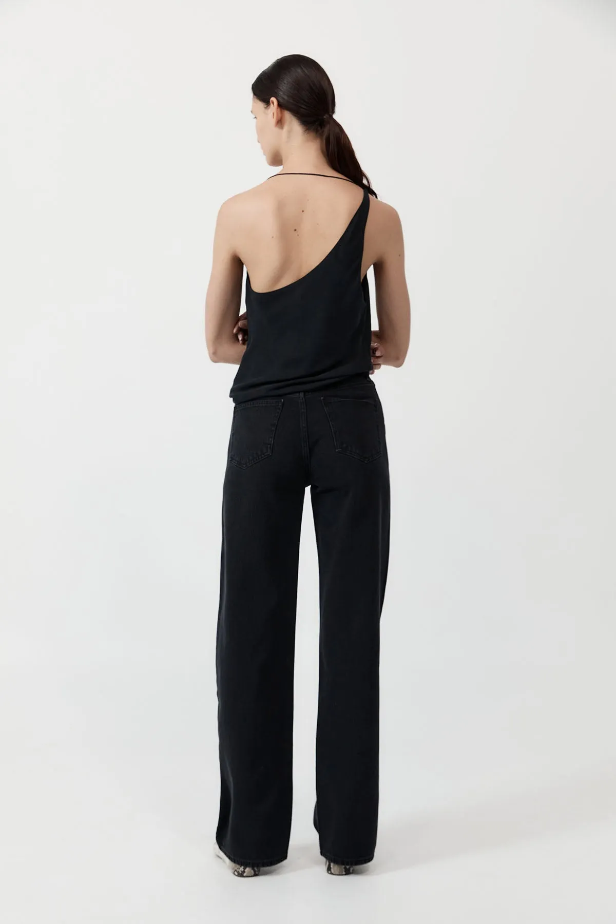 Mid Rise Wide Leg - Washed Black sold by St. Agni product image thumbnail 4