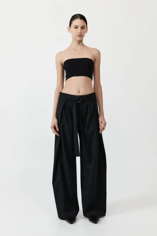 Fold Trousers - Black made by St. Agni