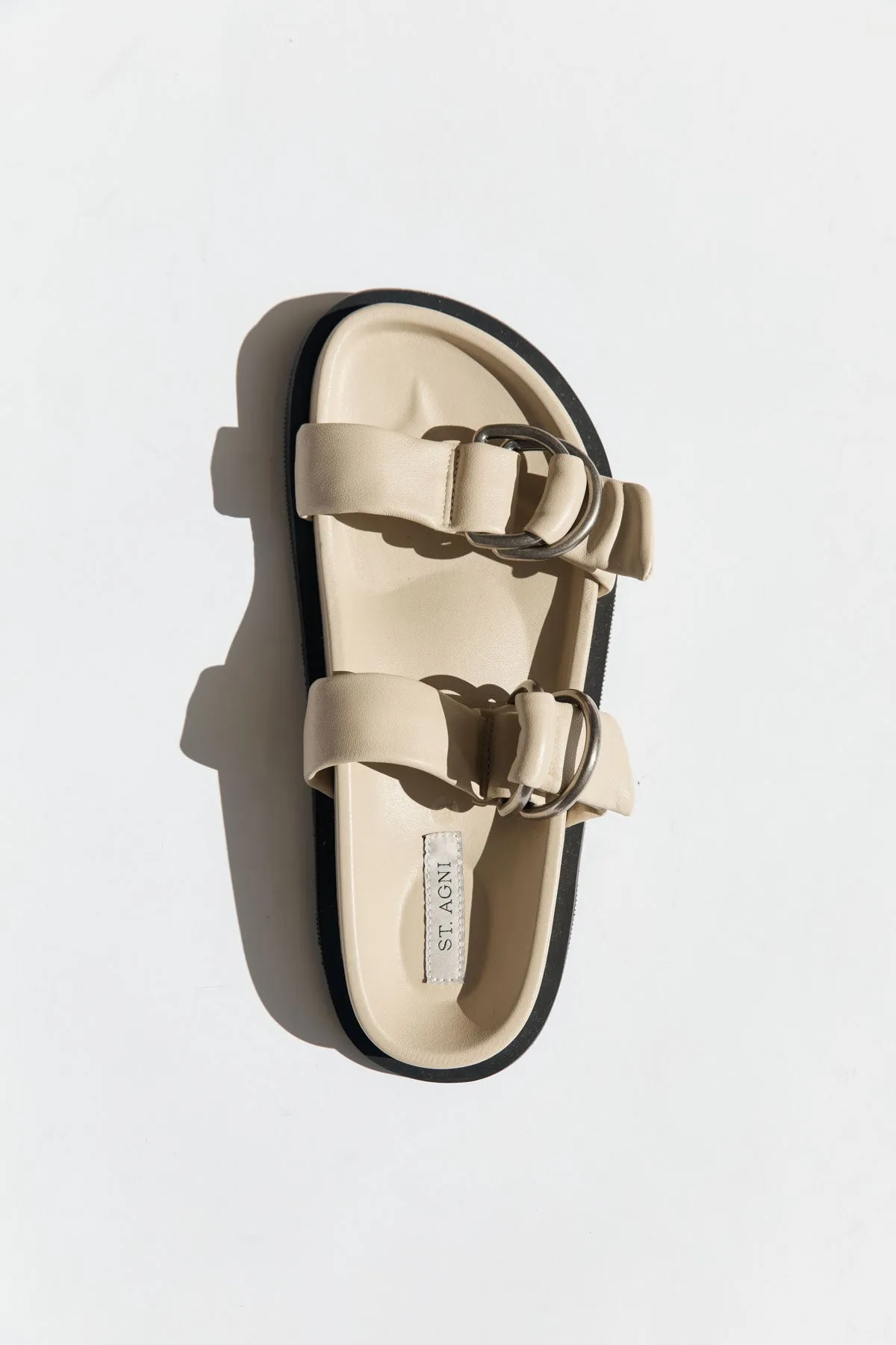 Ring Detail Slide - Ecru sold by St. Agni product image thumbnail 3