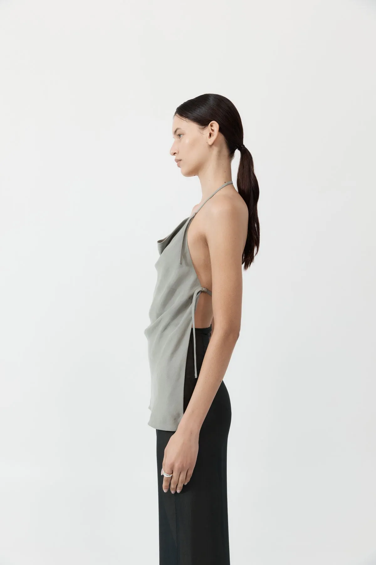 Adjustable Strap Top - Shadow sold by St. Agni product image thumbnail 4