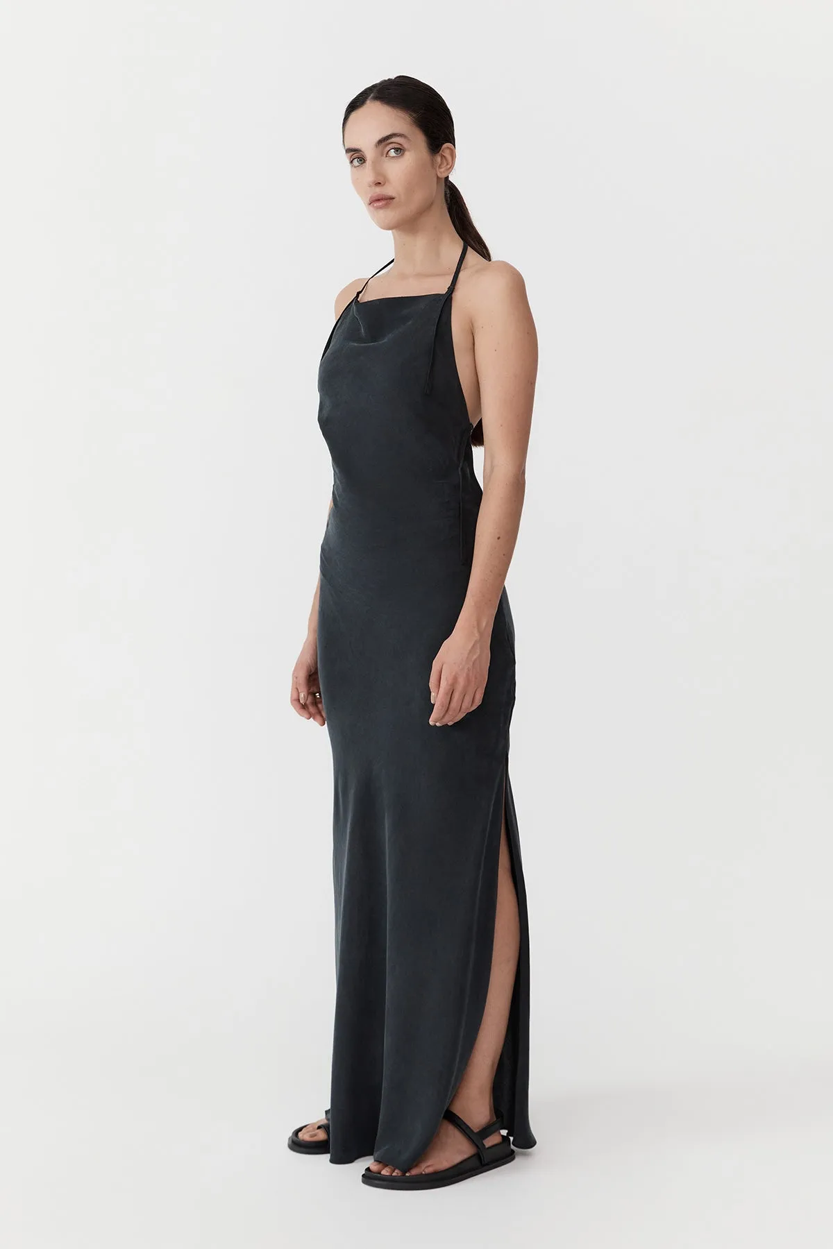 Adjustable Strap Dress - Black sold by St. Agni product image thumbnail 4