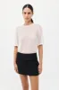Wide Waistband Mini Skirt - Black sold by St. Agni