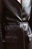 Leather Blazer - Black sold by St. Agni