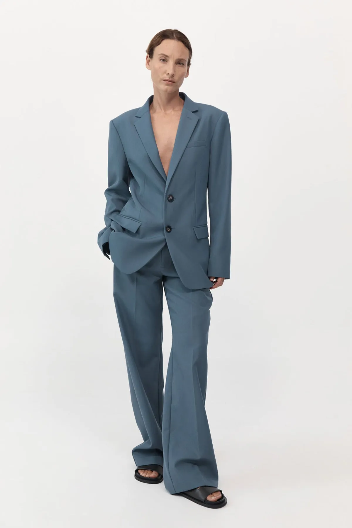 Carter Blazer - Slate sold by St. Agni product image thumbnail 4