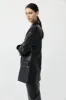 Leather Blazer - Black sold by St. Agni