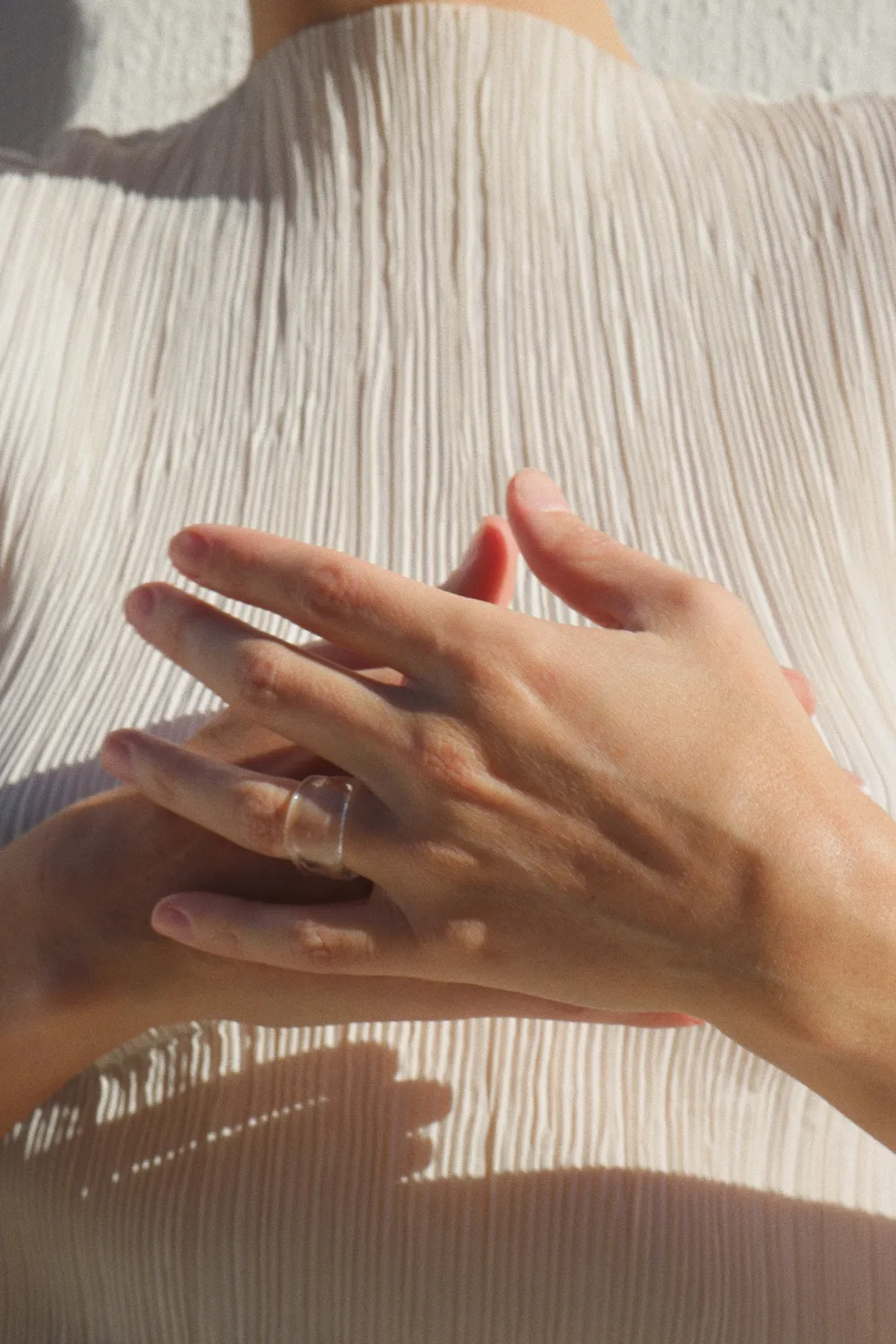 Dia Fine Ring - Clear - By Ayllón sold by St. Agni